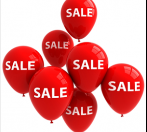 At the shop/ sales and discounts