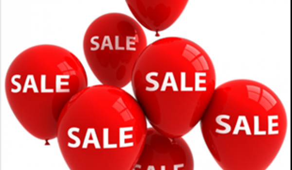 At the shop/ sales and discounts