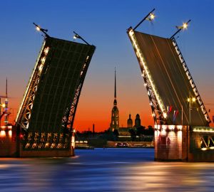 St. Petersburg and Moscow