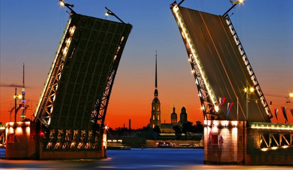 St. Petersburg and Moscow