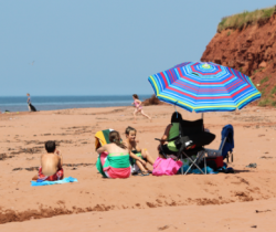 Presso la spiaggia