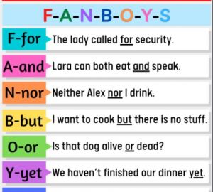 Coordinating Conjunctions