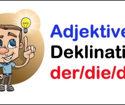 Deklination der Adjektive (starke)