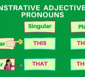 Demonstrative Pronouns