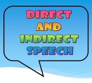 Discours direct et indirect