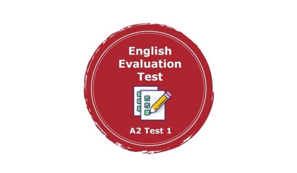 Niveau A2 - Test d'évaluation d'anglais 1