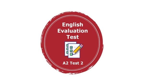 Nivel A2 - Prueba de evaluación de inglés 2