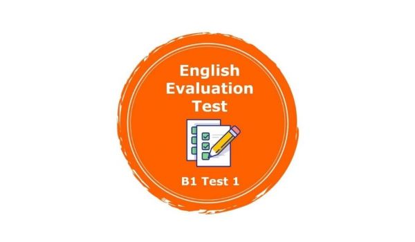 Nivel B1 - Prueba de evaluación de inglés 1
