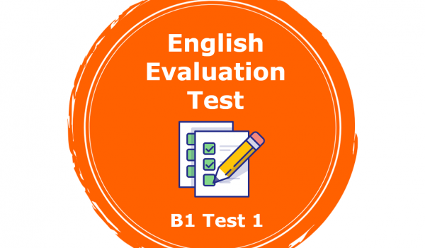 Livello B1 - Test di valutazione inglese 1