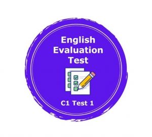 Niveau C1 - Test d'évaluation d'anglais 1