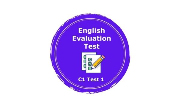 Livello C1 - Test di valutazione inglese 1