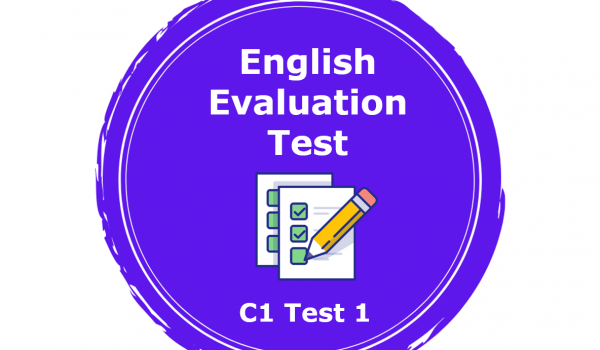 Livello C1 - Test di valutazione inglese 1
