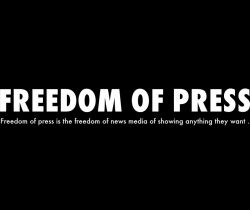 La libertà di stampa