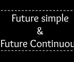 Un ejercicio de futuro Simple y el futuro continua tensa