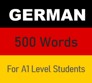 500 words for Beginners - Lesson 1