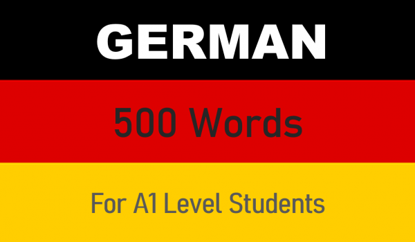 500 words for Beginners - Lesson 1