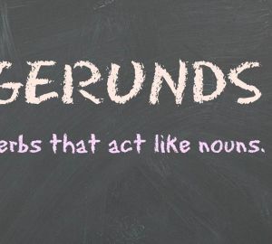 Gerunds