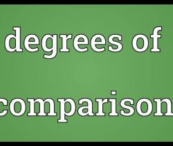 Good, Better, Best (Degrees of comparison)