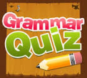 Grammar quiz