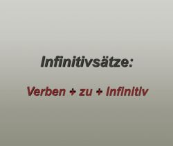 Infinitivsätze