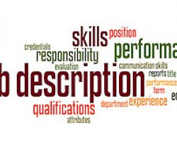 Job descriptions