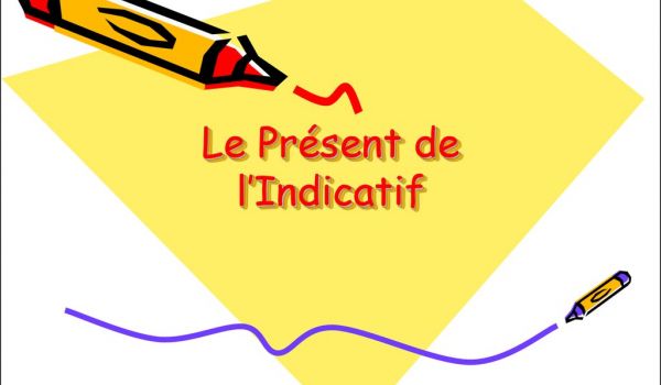 L'indicatif présent