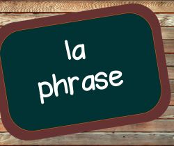 La phrase