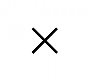 Le signe de multiplication