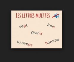 Silence SVP ! (Les lettres muettes)