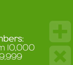 Les numéros 10 999 000 à 99