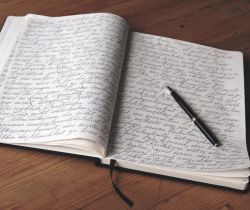 Liebes Tagebuch (Write 2-3 Zeilen markieren Ihren Tag)