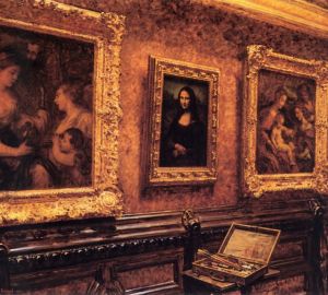 卢浮宫的蒙娜丽莎可复制的“早期版本”中