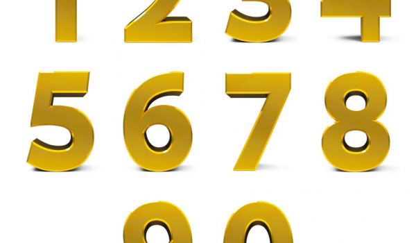 Numéros zéro et comptage 1 à 9