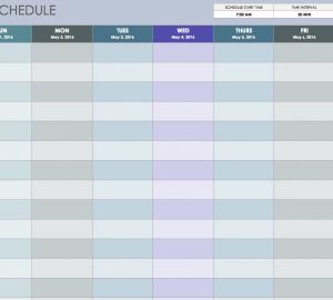 Calendrier (organisation et le calendrier d’écriture)