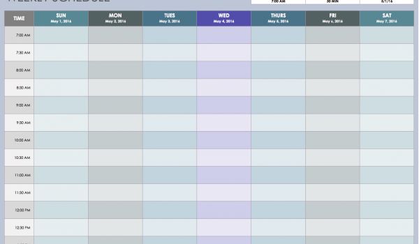 Calendrier (organisation et le calendrier d’écriture)