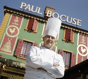 Der französische Küchenchef Paul Bocuse eröffnet das NY Restaurant