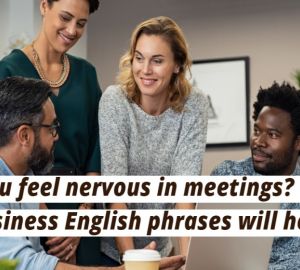 Phrases pour l'anglais des affaires