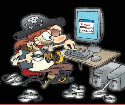 Le piratage et le téléchargement illégal