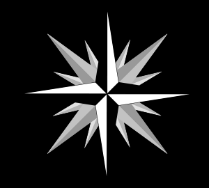 Points cardinaux principaux et intermédiaires