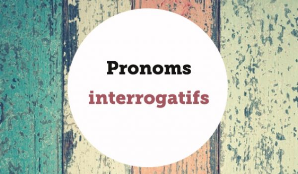 Interrogative pronouns