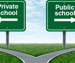 Le scuole private Pubblico v / s
