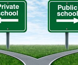 Public v/s Private schools