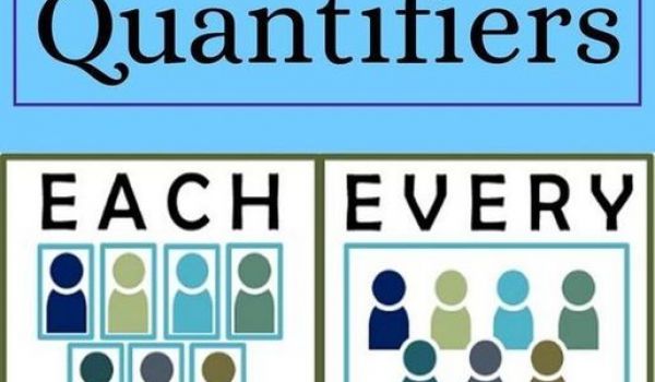 Quantifier: chacun et chaque