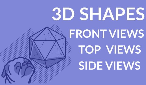Regarde formes 3-D.