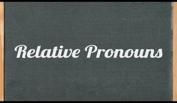 Relative Pronoun 1
