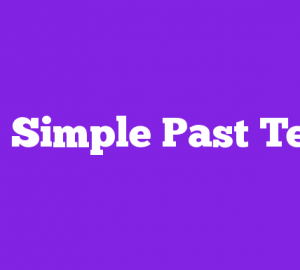 Simple Past Tense