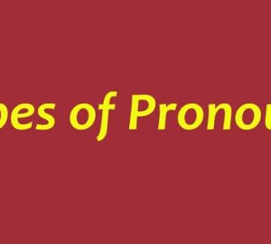 Tipos de Pronombres