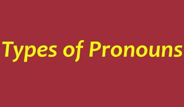 Tipos de Pronombres