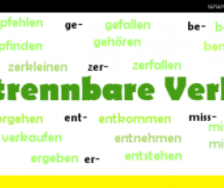Inseparable verbs