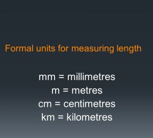 Utiliser le mètre comme unité formelle pour mesurer le périmètre